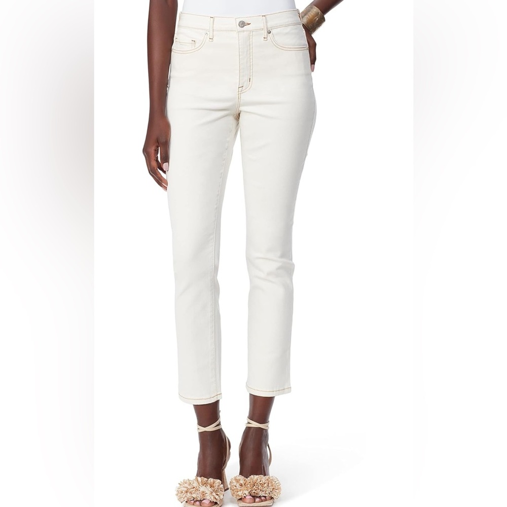 Sam Edelman high rise slim straight jeans, sz 32, NWT